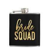 Gold Bride Squad Flask Heupfles (Voorkant)