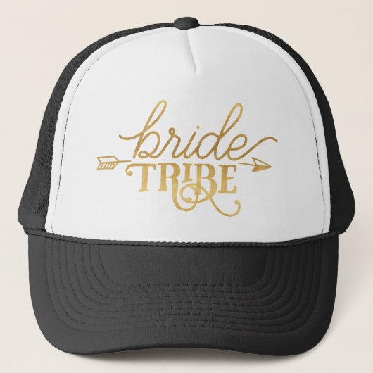 Gold Bride Tribe Trucker Hat Pet (Voorkant)