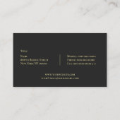 Gold Bridge-Visitekaartje Visitekaartje (Achterkant)