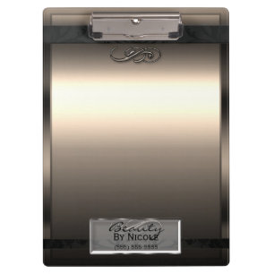 Gold Bronze Shine Elegant Chic Glam - op maat gema Klembord