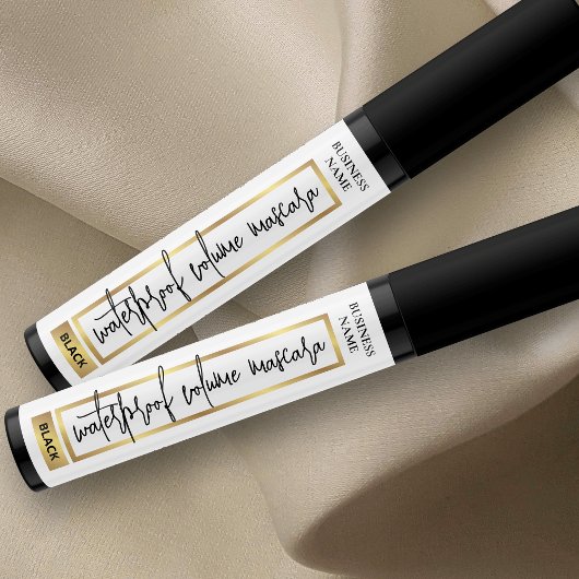 Gold Brow of Lash Serum Cosmetische Buis Mascara Labels