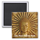 Gold Buddha, Compassie (Fridge Magnet)
