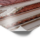 Gold Buddha in Thailand Foto Afdruk (Hoek)