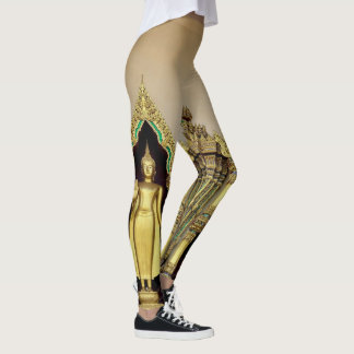 Gold Buddha Leggings