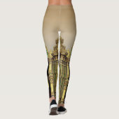Gold Buddha Leggings (Achterkant)