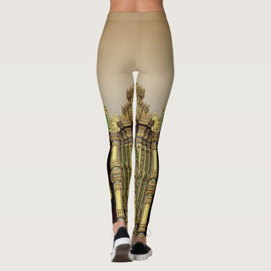 Gold Buddha Leggings (Achterkant)