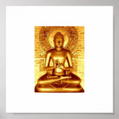 Gold Buddha Poster (Voorkant)