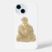 Gold Buddha Rhinestone Case-Mate iPhone Case (Achterkant)