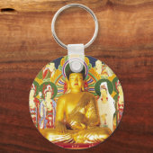 Gold Buddha Sleutelhanger (Voorkant)