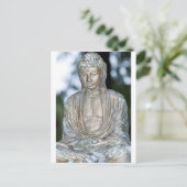 Gold Buddha Statue Briefkaart (Staand voorkant)
