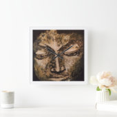 Gold Buddha Vierkante Klok (Huis)