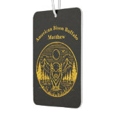 Gold Buffalo staat majestueus in de Natuur scene Luchtverfrisser (Links)