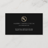 Gold Bug Icon Home Exterminator Visitekaartje (Voorkant)