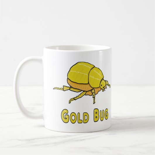 Gold Bug Koffiemok (Links)