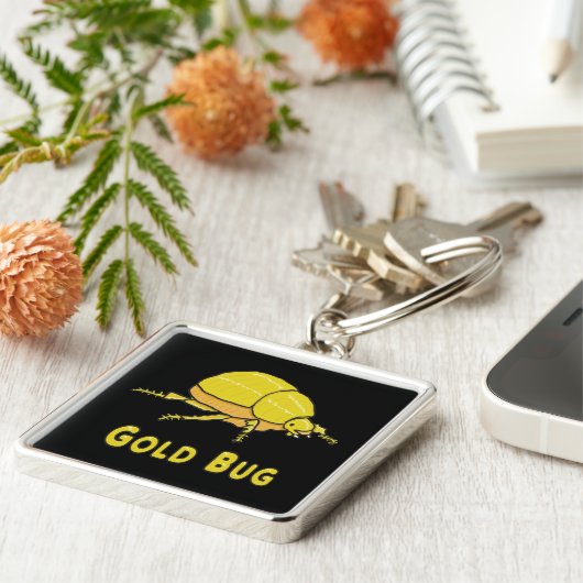 Gold Bug Sleutelhanger (Zijkant)