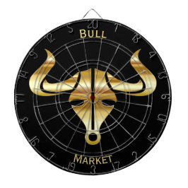 Gold Bull Bull Market Dartbord