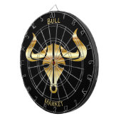 Gold Bull Bull Market Dartbord (Voorkant Rechts)