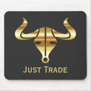 Gold Bull Just Trade Muismat