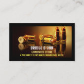 Gold Bullets, Gunsmith, Gunstore Visitekaartje (Voorkant)