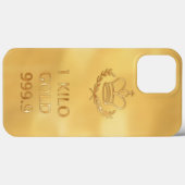 Gold Bullion Bar-afdrukken Case-Mate iPhone Case (Achterkant (horizontaal))
