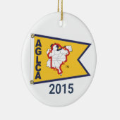 Gold Burgee (2015) Ornament van keramische stoffen (Rechts)