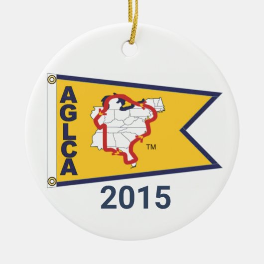 Gold Burgee (2015) Ornament van keramische stoffen (Voorkant)