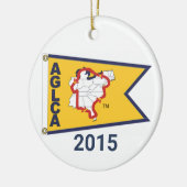 Gold Burgee (2015) Ornament van keramische stoffen (Links)