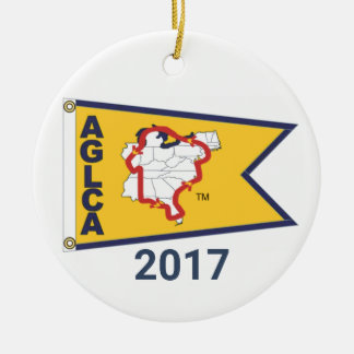 Gold Burgee (2017) Ceramic Ornament