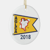 Gold Burgee (2018) Ornament van keramische stoffen (Rechts)