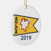 Gold Burgee (2019) Ornament van keramische stoffen (Rechts)