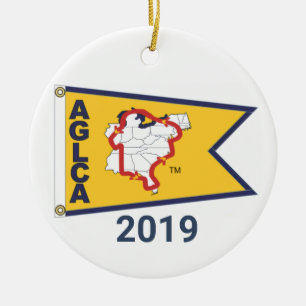 Gold Burgee (2019) Ornament van keramische stoffen