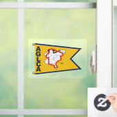 Gold Burgee Window Cling Raamsticker (Huis)