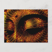Gold Burst Buddha Briefkaart (Voorkant)