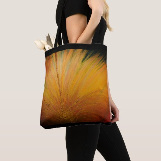 Gold Burst-Tas door All Joy Art Tote Bag (Dichtbij)