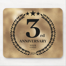 Gold Business 3e Jubileum Herdenking Muismat