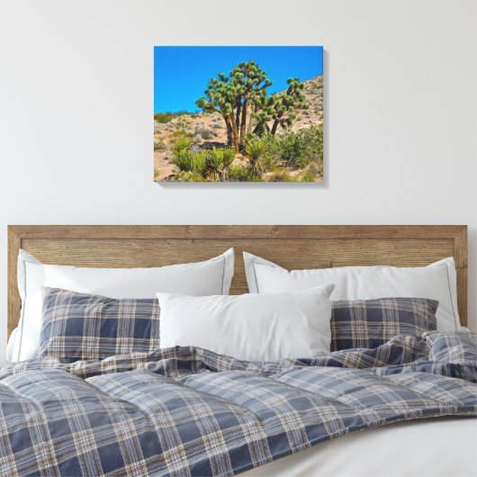 Gold Butte National Monument Canvas Afdruk (Insitu (Slaapkamer))