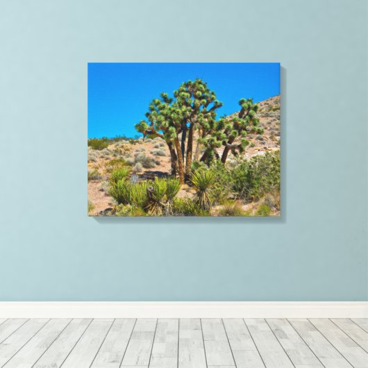 Gold Butte National Monument Canvas Afdruk (Insitu (Houten vloer))