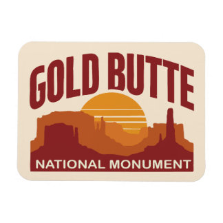 Gold Butte National Monument Nevada Woestijn Magneet