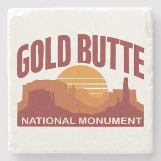 Gold Butte National Monument Nevada Woestijn Stenen Onderzetter