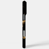 Gold Butterflies Black Case-Mate iPhone Case (Achterkant / Rechts)