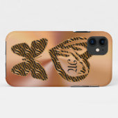Gold Butterflies en Heart iPhone 5S Case (Achterkant (horizontaal))