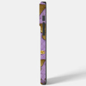 Gold Butterflies - Gepersonaliseerde naam Case-Mate iPhone Case (Achterkant / Links)