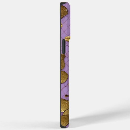 Gold Butterflies - Gepersonaliseerde naam Case-Mate iPhone Case (Achterkant / Rechts)