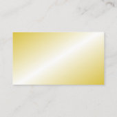 Gold Butterflies Home Health Care Visitekaartjes (Achterkant)