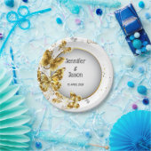 Gold Butterflies Special Occasion Paper Bord (Feest)