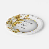 Gold Butterflies Special Occasion Paper Bord (Gekanteld)