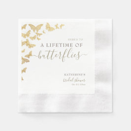 Gold Butterfly Boho Chic-Vrijgezellenfeest - Aange Servet