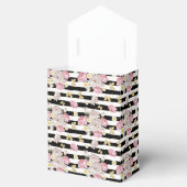 Gold Butterfly Floral Theme Birthday Foto Bedankdoosjes (Geopend)