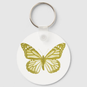 Gold Butterfly Sleutelhanger