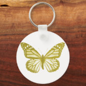 Gold Butterfly Sleutelhanger (Voorkant)